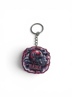 Alabama Football Keychain